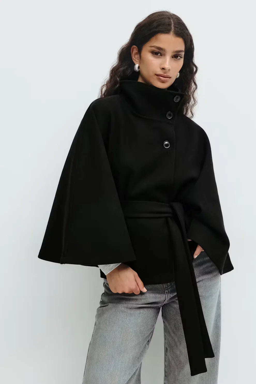 Sculptiss™ Belt Cape Jacket (Holiday Pricing)