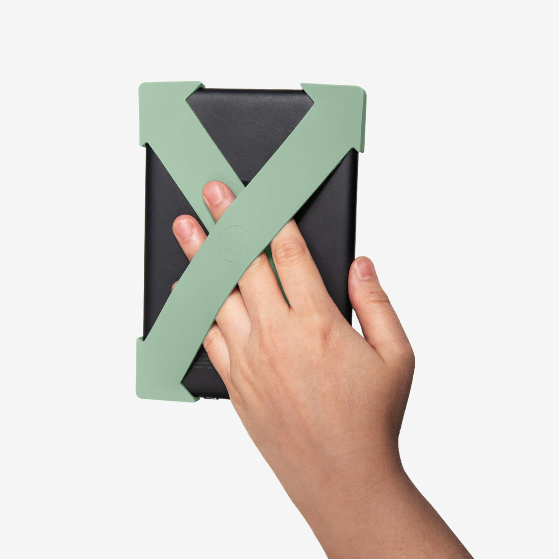 Sage Green Kindle Straps - Set of Two | eReaders best companion for a comfy, secure grip that makes reading anywhere drop-free! - Buy Kindle Accessories Direct